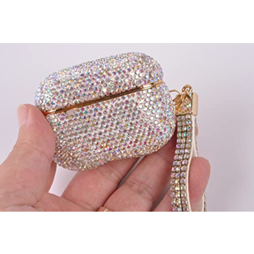 Sparkly Diamond Case with Keychain for AirPods Pro