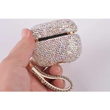 Sparkly Diamond Case with Keychain for AirPods Pro