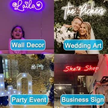 Custom Neon Signs for Home & Business Decor