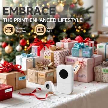 Phomemo D30 Bluetooth Portable Label Maker for Home & Office