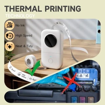 Phomemo D30 Bluetooth Portable Label Maker for Home & Office