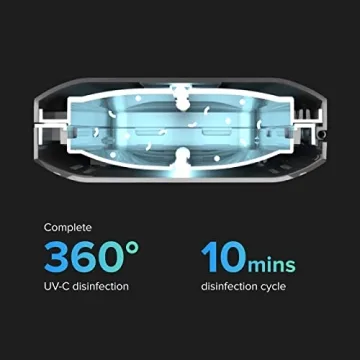 PhoneSoap 3 UV Cell Phone Sanitizer & Charger | 360-Degree UVC Light