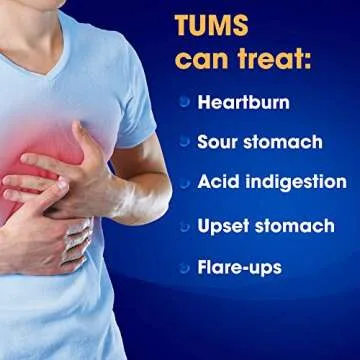 TUMS EX Assorted Berries, 8 Count (Pack of 12)