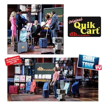 Quik Cart Portable Twin-Wheel Crate for Efficient Transport