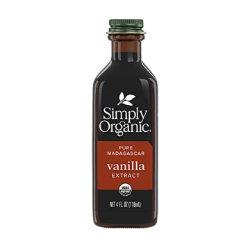 Simply Organic Vanilla Extract - Pure, Certified Organic 4 oz Bottle