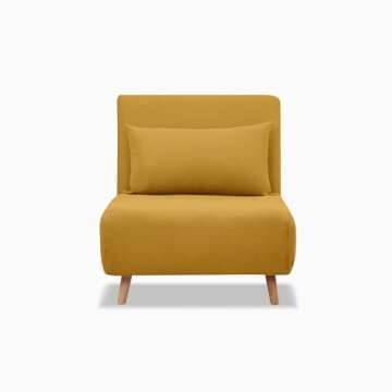 Artdeco Home Tustin Convertible Sleeper Chair for Comfort