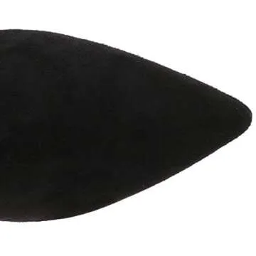 STEVEN by Steve Madden Women's Kirby Fashion Boot, Black Suede, 7.5 M US