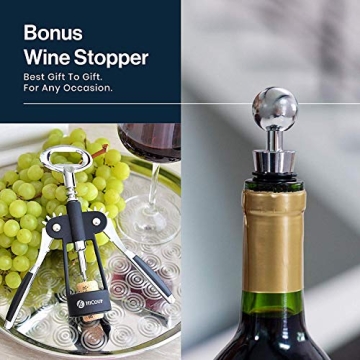 HiCoup Corkscrew Wine Opener - Elegant and Durable Design