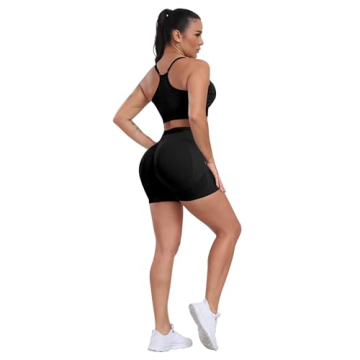 Stylish Squat Proof High Waisted Gym Shorts for Women