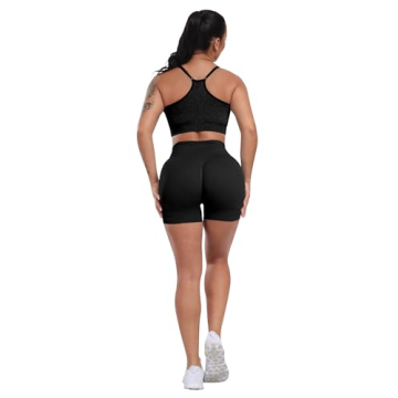 Stylish Squat Proof High Waisted Gym Shorts for Women