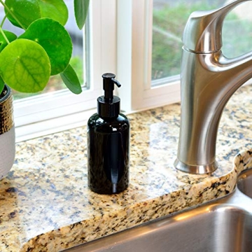 Youngever 8oz Refillable Plastic Pump Bottles 6 Pack