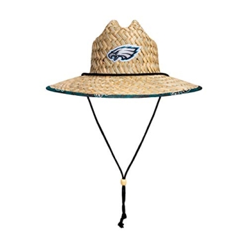 FOCO Mens NFL Team Logo Lifeguard Straw Hat Online