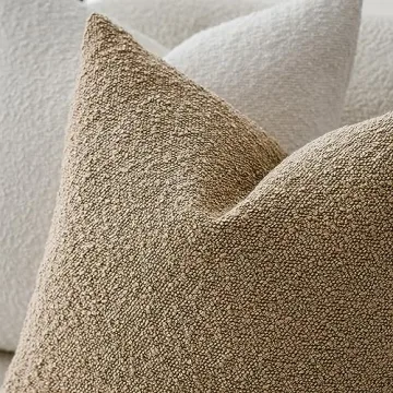 Stylish Foindtower Textured Boucle Pillow Covers for Home