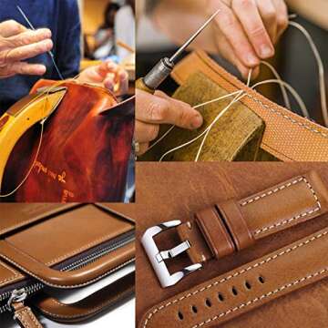 Premium 330 Yards Waxed Thread for Leather Crafting