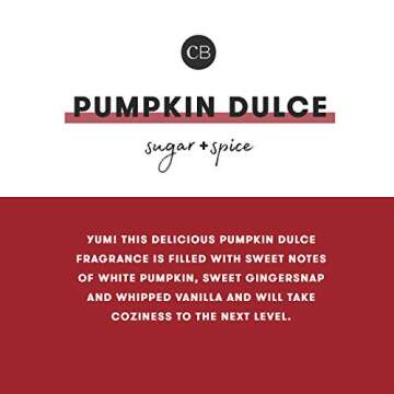 Capri Blue Glam Reed Diffuser - 8 Fl Oz - Pumpkin Dulce