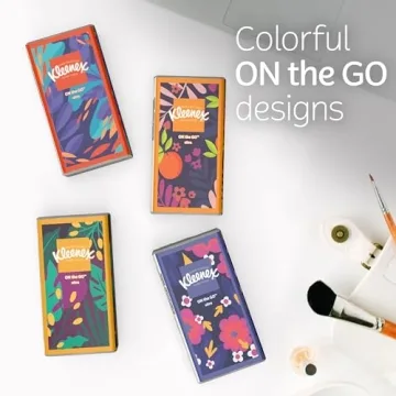 Kleenex On-The-Go Tissues - 720 Soft 3-Ply Packs