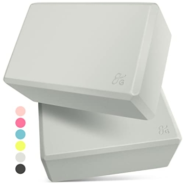 Greater Goods Yoga Blocks for Yoga and Pilates - Pack of 2