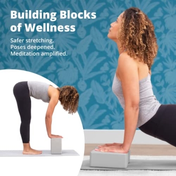 Greater Goods Yoga Blocks for Yoga and Pilates - Pack of 2