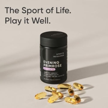 Evening Primrose Oil Softgels for Women’s Skin & Health