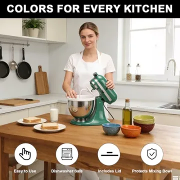 5 Qt Silicone Liners for KitchenAid Mixers - 3pcs Set