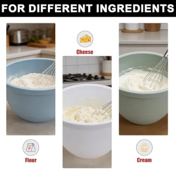 5 Qt Silicone Liners for KitchenAid Mixers - 3pcs Set