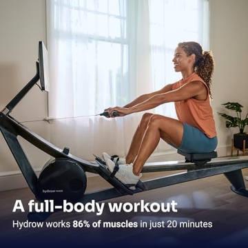 Hydrow Wave Rowing Machine with HD Touchscreen & Live Workouts