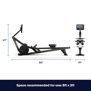 Hydrow Wave Rowing Machine with HD Touchscreen & Live Workouts