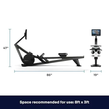 Hydrow Wave Rowing Machine with HD Touchscreen & Live Workouts