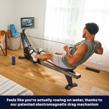 Hydrow Wave Rowing Machine with HD Touchscreen & Live Workouts