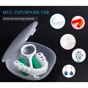 Beautiful Durable Orthodontic Retainer Case - Compact & Stylish