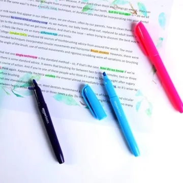 Amazon Basics Chisel Tip Highlighters 12-Pack Assorted Colors