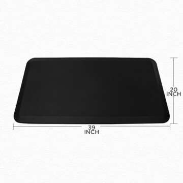 HemingWeigh Anti-Fatigue Kitchen Mat for Ultimate Comfort