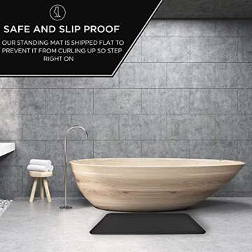 HemingWeigh Anti-Fatigue Kitchen Mat for Ultimate Comfort