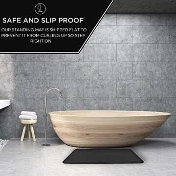 HemingWeigh Anti-Fatigue Kitchen Mat for Ultimate Comfort