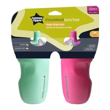 Tommee Tippee Insulated Toddler Bottle - Spill Proof & Colors
