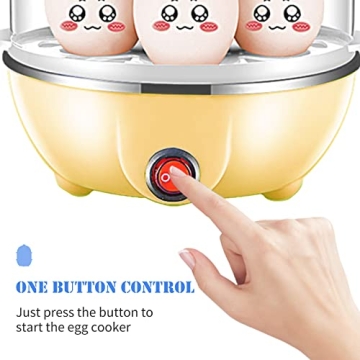 Decdeal Egg Cooker 14 Egg Capacity Kitchen Essential