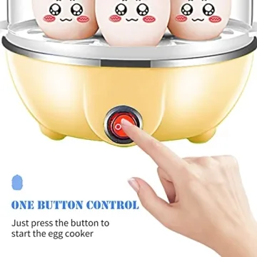 Decdeal Egg Cooker 14 Egg Capacity Kitchen Essential