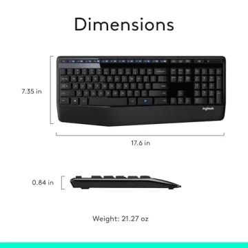 Logitech MK540 Wireless Keyboard and Mouse Combo