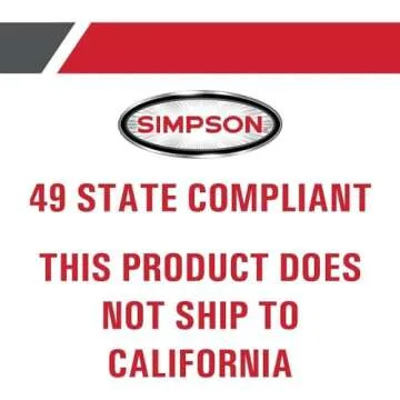 SIMPSON ALH3228-S Gas Pressure Washer, 3400 PSI, Honda Engine