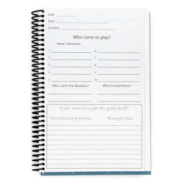 The Game Night Book for Scorekeeping & Memories - Keep Score for Games & Relive Your Epic Game Night...