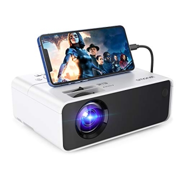 Smonet 1080P HD Projector for Home and Outdoor Fun