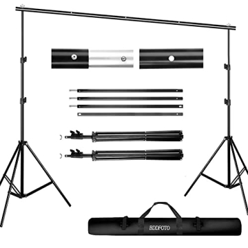BDDFOTO 6.5x10ft Backdrop Stand for Photography and Events