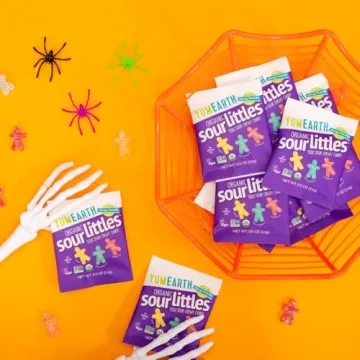 YumEarth Organic Sour Littles Candy - Allergy Friendly Halloween Treats