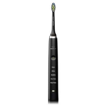Philips Sonicare DiamondClean Classic Rechargeable Electric Power Toothbrush, Black, HX9351/57