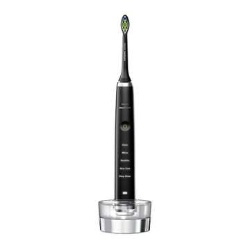 Philips Sonicare DiamondClean Classic Rechargeable Electric Power Toothbrush, Black, HX9351/57