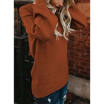 Asvivid Backless Cut Out Sweater for Women - Stylish Comfort