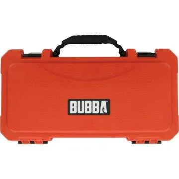BUBBA Fishing Knife Kit with Non-Slip Grip and Case