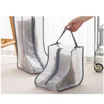 Portable Boot Storage Bags for Travel & Organization