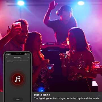 JULLISON 6" LED Smart Slim Recessed Pot Light, Square, WiFi APP & Voice Control, 120V, 13W, 1000LM, RGB + 2700K-6000K, ETL & FCC & IC Rated, Wet Location, Works With Alexa/Google Home, White - 4 Packs