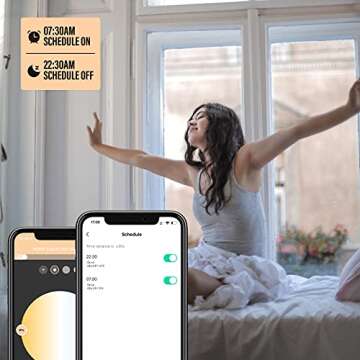JULLISON 6" LED Smart Slim Recessed Pot Light, Square, WiFi APP & Voice Control, 120V, 13W, 1000LM, RGB + 2700K-6000K, ETL & FCC & IC Rated, Wet Location, Works With Alexa/Google Home, White - 4 Packs